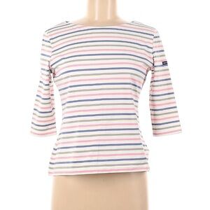Saint James Multicolor Striped Long Sleeve Top